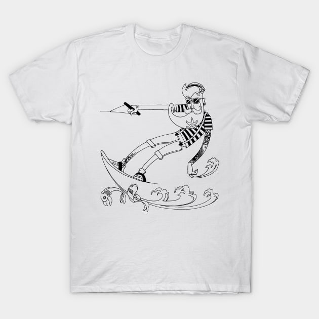 Cable Rider T-Shirt by DesignBySolaz